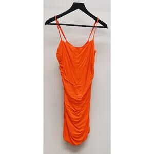 Weworewhat | Orange Ronnie Dress | Size Medium
